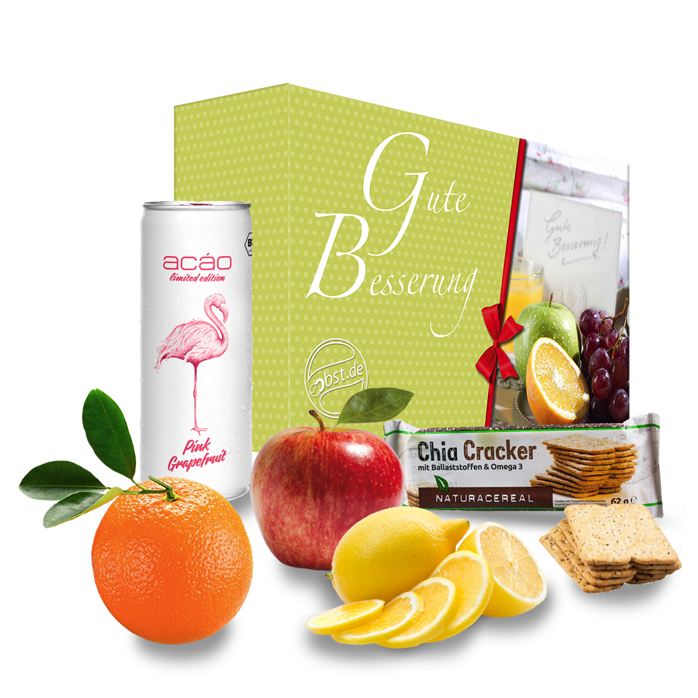 'Gute Besserung' Grapefruit Energiebox 