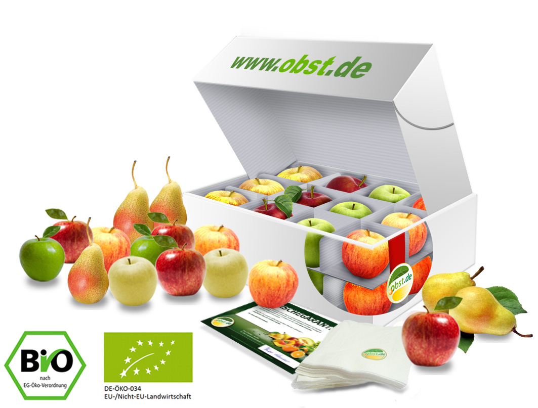 BIO-Bürobox Apfel + Birne